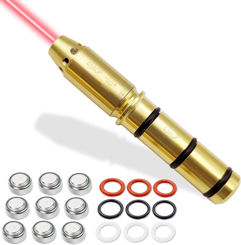 BOOLIT EYE Special Laser Boresighter End Barrel Laser Bore Sight Accurately and Easy to Fit Revolvers Pistols Rifle and Air Guns - Image 1